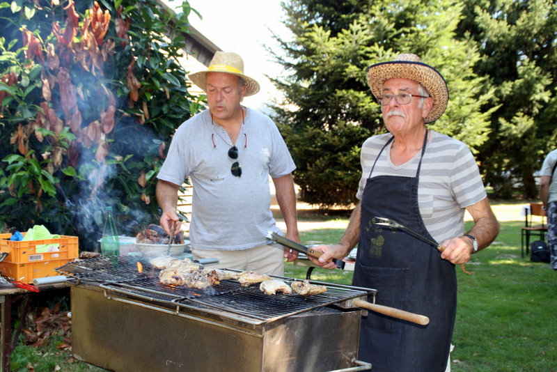 cuisiniers à l'oeuvre